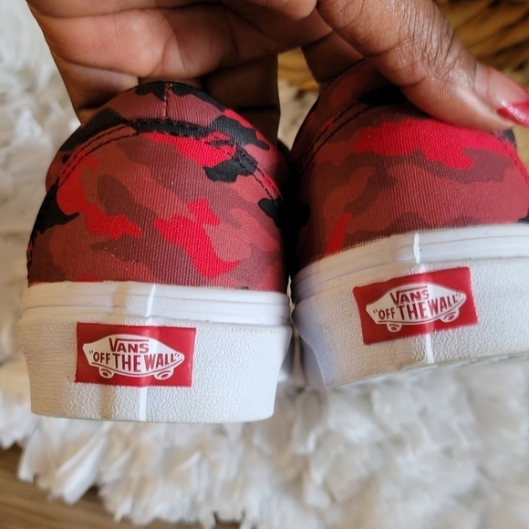 Vans bold no limit camo lace up sneakers Low Rise Tenniscore Athleisure - Picture 7 of 9